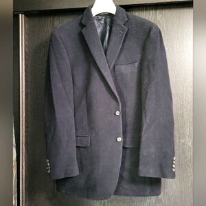 Lauren Ralph Lauren Black Sport Coat with Notch Lapel